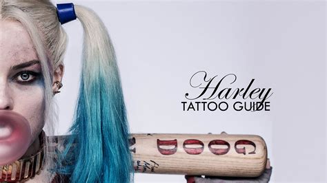 Birds of Prey will mark the first time Margot Robbie 's Harley Quinn has appeared onscreen since David Ayer's Suicide Squad, and the fans are eager to get another glimpse into her complicated. . Harley quinn tattoo placement